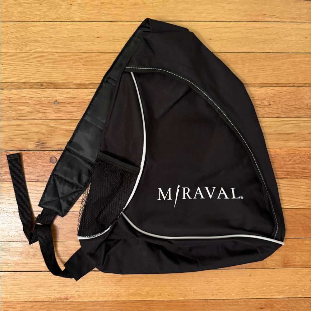 Miraval Spa Black Sling Bag
